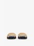 Givenchy Beige Signature Sliders voor Vrouwen Beige Dames - Thumbnail 2