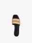 Givenchy Beige Signature Sliders voor Vrouwen Beige Dames - Thumbnail 3