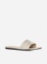 Givenchy Slippers 4G flat mules in 4G coated canvas in beige - Thumbnail 3