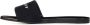 Givenchy Zwarte Canvas Slide Sandalen met Logo Black Dames - Thumbnail 18