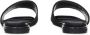 Givenchy Zwarte Canvas Slide Sandalen met Logo Black Dames - Thumbnail 19