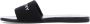 Givenchy Zwarte Canvas Slide Sandalen met Logo Black Dames - Thumbnail 7