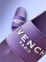 Givenchy Paris Rubber Sliders Purple Dames - Thumbnail 2