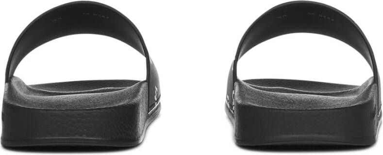 Givenchy Zwarte luxe sliders voor heren Zwart Heren