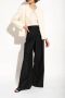 Givenchy Zwarte Canvas Slide Sandalen met Logo Black Dames - Thumbnail 12