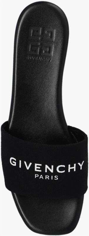 Givenchy Slippers met logo Zwart Dames