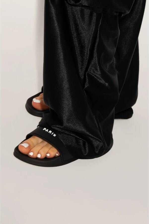 Givenchy Slippers met logo Zwart Dames