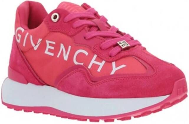 Givenchy Stijlvolle canvas sneakers voor vrouwen Roze Dames