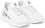 Givenchy Witte Sneakers met 4G Rits en Bicolored Details White Heren - Thumbnail 12