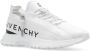 Givenchy Witte Sneakers met 4G Rits en Bicolored Details White Heren - Thumbnail 4