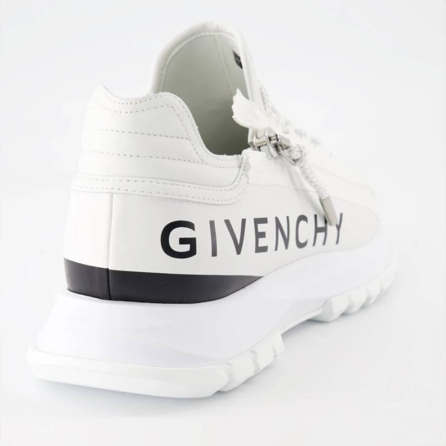 Givenchy Spectre Vetersluiting Rits Amandel Teen Mand White Heren