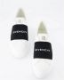 Givenchy Elastische Bruid Ronde Neus Leren Sneakers White Heren - Thumbnail 9