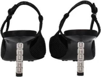 Givenchy Strass Gesp Stoffen Sandaal