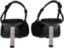 Givenchy Strass Gesp Stoffen Sandaal - Thumbnail 2