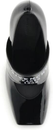 Givenchy Vierkante Logo Pumps met Gedurfde Silhouet