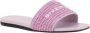 Givenchy Vierkante Neus Katoenen Sandalen met Brede Band Purple Dames - Thumbnail 2
