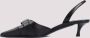 Givenchy Voyou Slingback Sandalen in Zwart Black Dames - Thumbnail 2