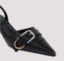 Givenchy Voyou Slingback Sandalen in Zwart Black Dames - Thumbnail 4