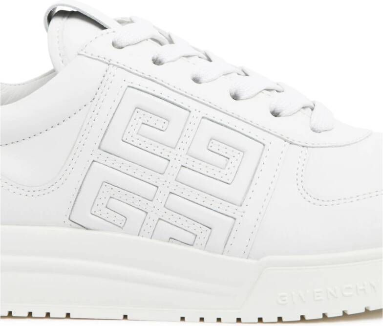 Givenchy Witte 4G Lage Top Sneakers