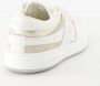 Givenchy Witte Beige Leren Suède Sneakers White Dames - Thumbnail 4