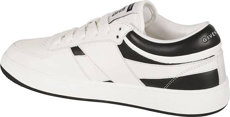 Givenchy Witte Leren Lage Sneakers G Move