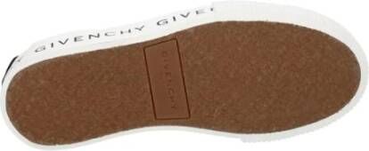Givenchy Witte Leren Logo Sneakers