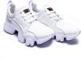 Givenchy Witte Leren Sneakers met Suède Detail White Heren - Thumbnail 2