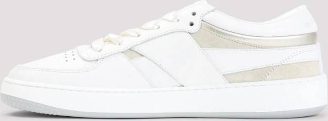 Givenchy Witte Leren Sneakers voor Vrouwen White Dames