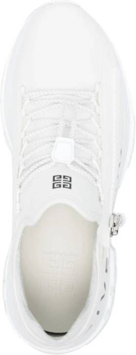 Givenchy Witte Logo Sneakers Dikke Zool White Heren