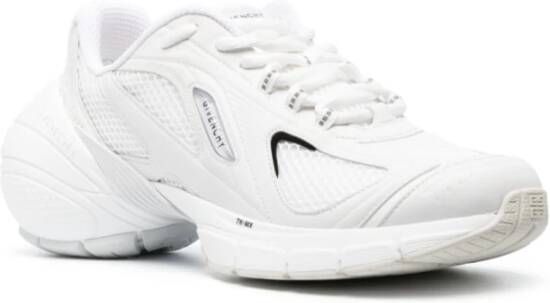 Givenchy Witte Mesh Lage Sneakers