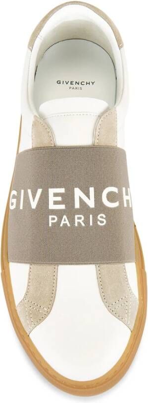 Givenchy Witte Sneakers met Handtekeningdetails