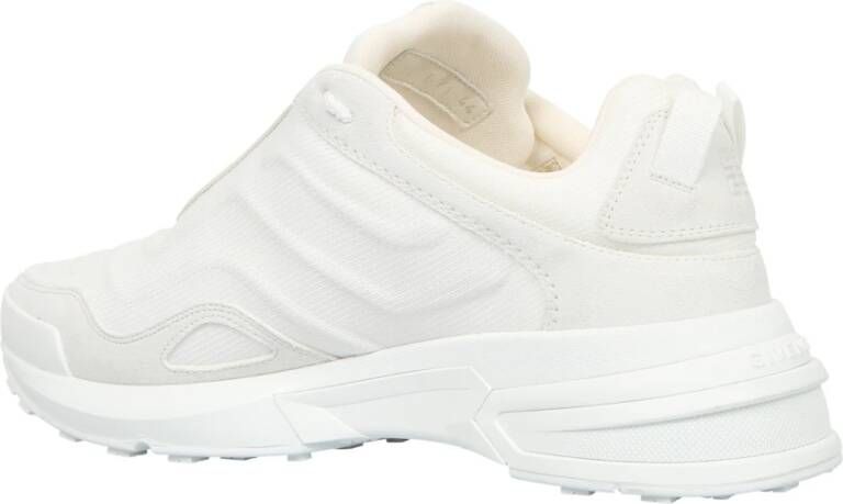 Givenchy Witte Sneakers Ronde Neus Vetersluiting