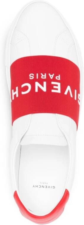 Givenchy Witte Sneakers voor een stijlvolle look