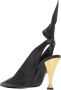 Givenchy Zwarte Leren Pumps Elegante Hakken Black Dames - Thumbnail 6