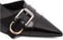 Givenchy Zwarte Leren Slingback Sandalen Black Dames - Thumbnail 7
