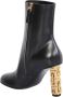 Givenchy Zwarte Enkellaarsjes met G Cube - Thumbnail 2