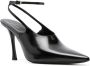 Givenchy Zwarte geborsteld leren slingback met stilettohak Black Dames - Thumbnail 5