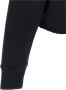 Givenchy Zwarte Hoodie Sweatshirt Voorzak Lange Mouwen Geribbelde Boorden - Thumbnail 2