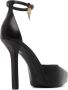 Givenchy Zwarte Kalfsleren Lock Platform Pumps Black Dames - Thumbnail 5