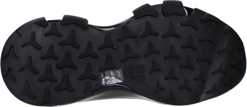 Givenchy Zwarte Katoenen Sneakers Casual Stijl