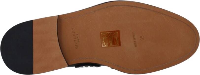 Givenchy Zwarte Leren Enkellaarzen met Studs