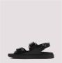 Givenchy Luxe platte sandalen met gouden-finish metalen detail Zwart Dames - Thumbnail 5