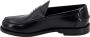 Givenchy Zwarte Loafer Schoenen met Metalen Logo Black Heren - Thumbnail 21