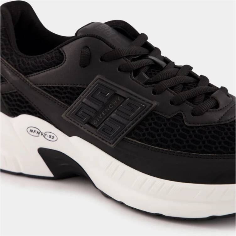 Givenchy Zwarte Nfnty-52 Sneakers met 4G Embleem