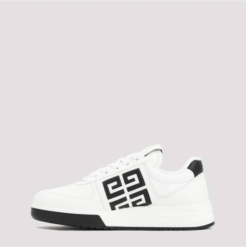 Givenchy Zwarte Noos Sneakers Ronde Neus Ontwerp White Heren