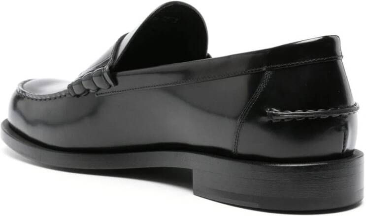 Givenchy Zwarte platte schoenen met 4G-motief Black Heren