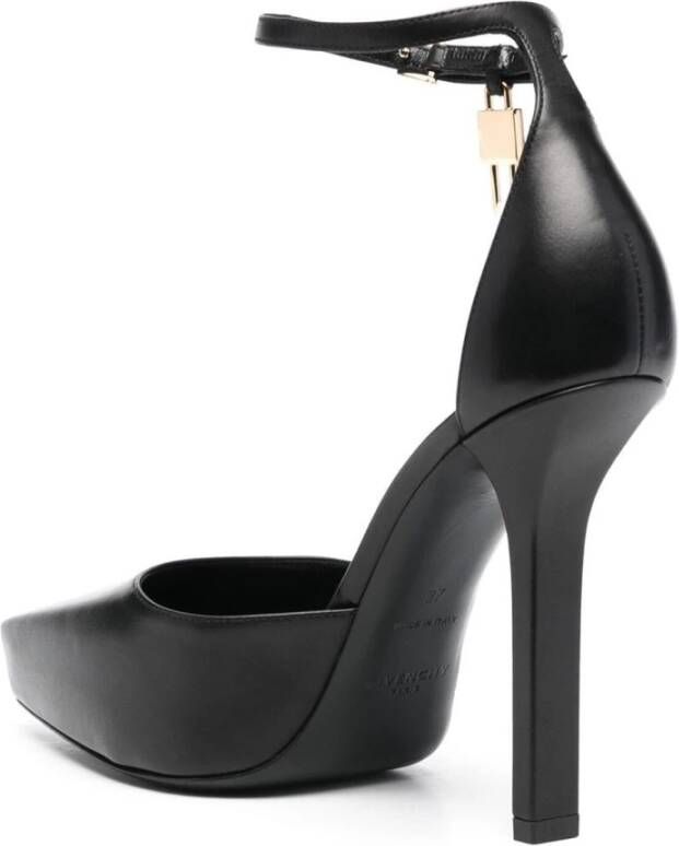 Givenchy Zwarte Pumps met Puntneus en Enkelbandje
