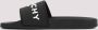 Givenchy Zwarte Rubberen Logoslippers Black Heren - Thumbnail 2