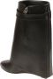 Givenchy Zwarte Shark Lock Enkellaarzen - Thumbnail 2
