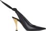 Givenchy Zwarte Slingback Pumps Elegante Strikdetail - Thumbnail 4